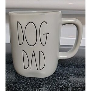 Rae Dunn Dog Dad Grey 16 Oz Mug  Artisan  collection by Magenta  New